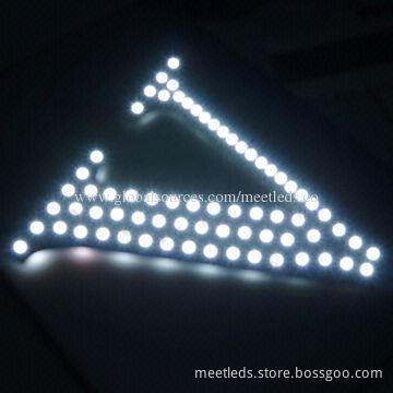 Letter V Custom VI 3528 SMD LED Module with Customized PCB, 12V DC Operating Voltage